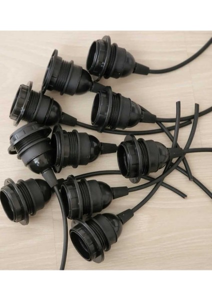5 Watt Alaçatı Renkli Su Geçirmez Ağaç Feneri 5 Adet LUMENS0820205PC Çok Renkli Fener E27