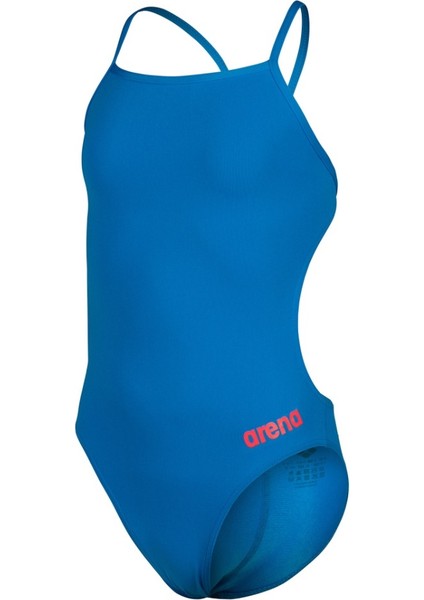 Team Challenge Kız Çocuk Mayosu (Mavi/kırmızı)