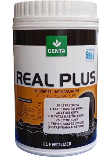 Real Plus 0,5 kg (Meyve-Sebze Iriltici-Parlatıcı)