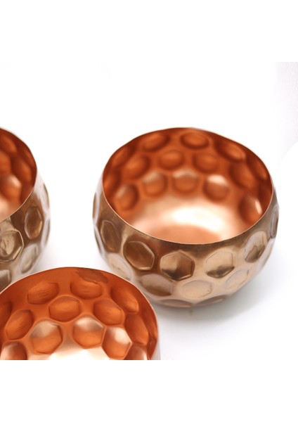 Cuivre Bronz Metal Saksı Küçük Boy modelleri