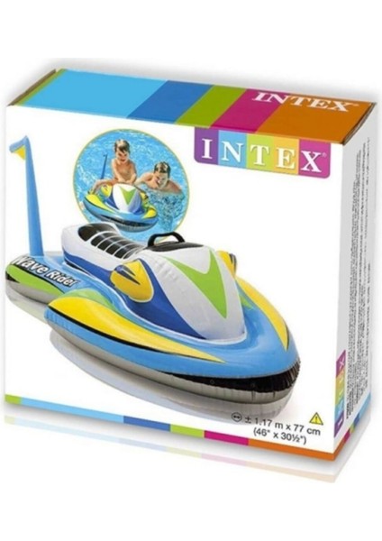 Sarı Intex Su Bisikleti Binici