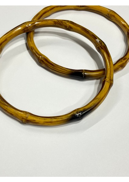 Bambu Görünümlü Plastik Çanta Sapı 15 cm fiyatları