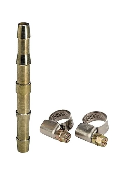 Çift Taraflı Hortum Bağlama Borusu 6 mm R1/4