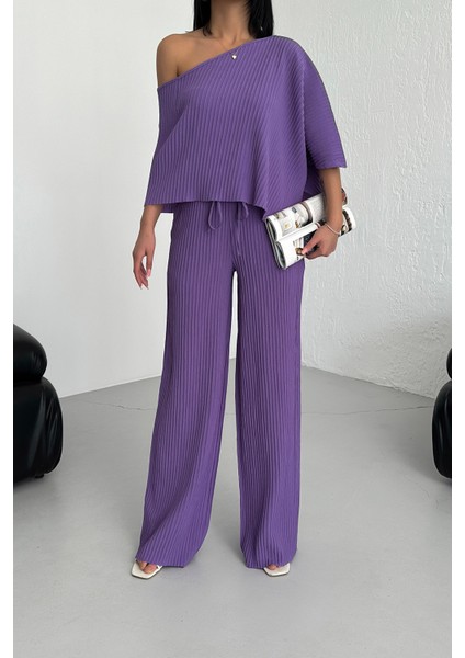 Kadın Pamela Kumaş Kayık Yaka Alt Üt Takım indirimleri