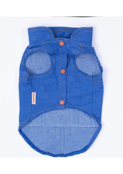 Denim Look Kedi Köpek Gömleği indirimleri