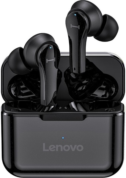 Lenovo QT82 LP80 Gerçek Kablosuz Bluetooth Kulaklık Lenovo Için Akıllı Gürültü Önleyici Düşük Gecikmeli Kulak Içi (Yurt Dışından)