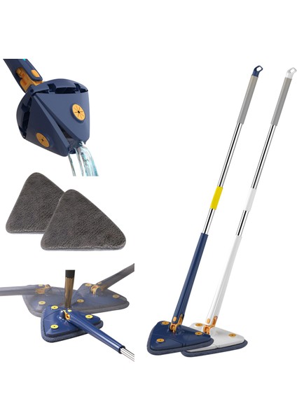Üçgen 360° Sıkmalı Mop Pencere Zemin Temizleme (Yurt Dışından) fiyatları