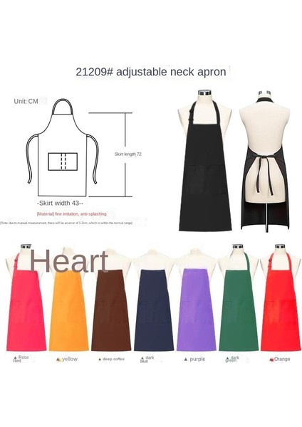 5 Adet Önlük Su Geçirmez Ev Mutfak Süt Çay Kahve Güveç Dükkanı (Yurt Dışından) fiyatları