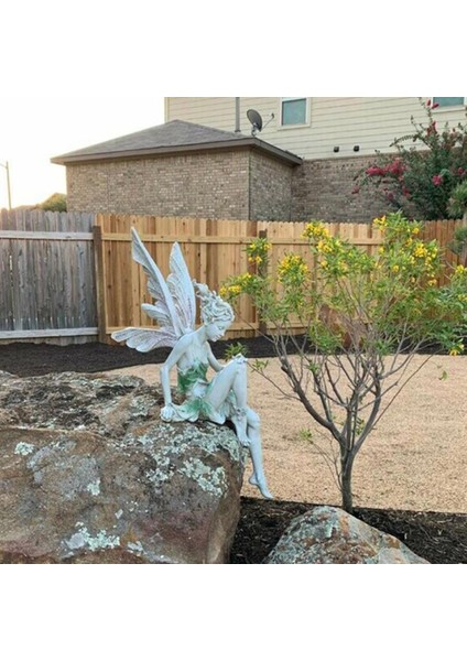 2 Büyülü Reçine Peri Bahçe Heykeli (Yurt Dışından) fiyatları