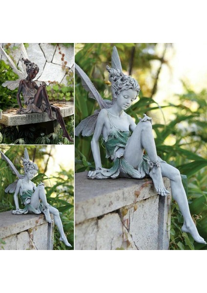 2 Büyülü Reçine Peri Bahçe Heykeli (Yurt Dışından) modelleri