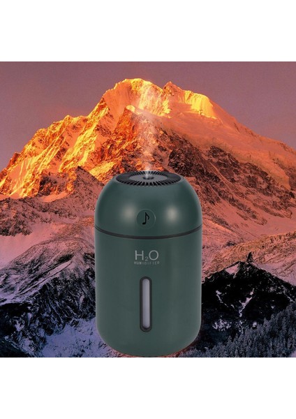 Kesoto Gece Lambası ile 500 ml Serin Sis Hava Nemlendirici Oldukça Ev Yatak Odası Masaüstü Bebek Odaları - Yeşil (Yurt Dışından) fırsatları