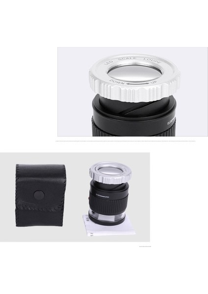 30X Silindir Ölçekli Optik Cam Lens Odaklama Hd Büyüteç (Yurt Dışından) fiyatları