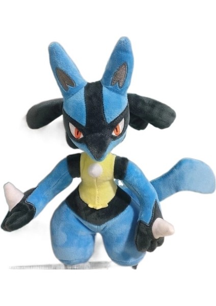 Pokemon Karikatür Peluş Oyuncak 30CM - Mavi (Yurt Dışından)