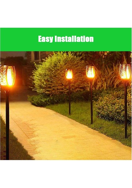 Buyfun Güneş Titrek Açık Bahçe Çim Lambası Peyzaj Dekorasyon (Yurt Dışından)