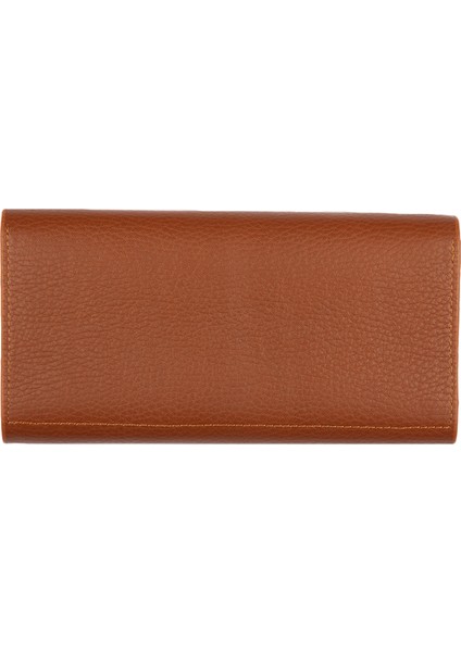 Deri Unisex Portföy Cüzdanı Taba BC405-03