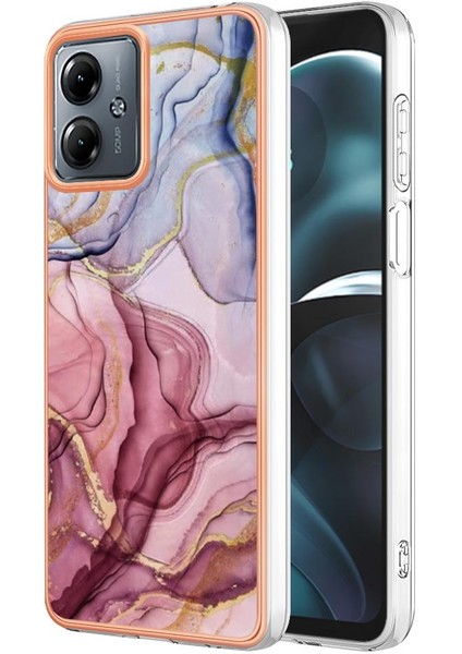 Motorola Moto G14 Tampon Tpu Darbeye Silikon Mermer ile Uyumlu (Yurt Dışından) indirimleri