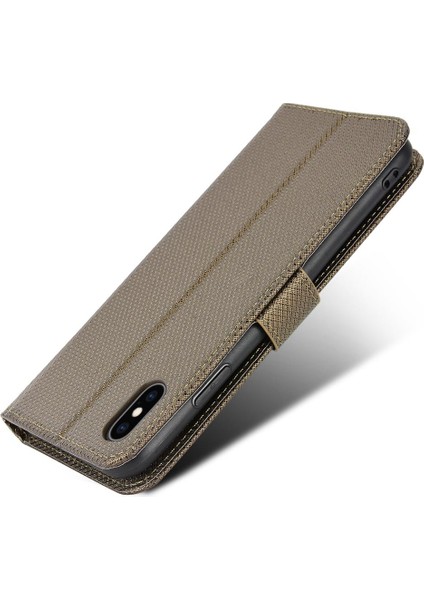 IPhone Xs Max Kapak Kickstand Manyetik Cüzdan Kart Tutucu (Yurt Dışından)