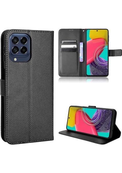 Samsung Galaxy M33 5g Kart Tutucu Manyetik Cüzdan Kickstand Kapak (Yurt Dışından)