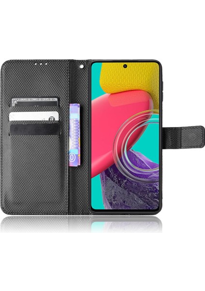 Samsung Galaxy M33 5g Kart Tutucu Manyetik Cüzdan Kickstand Kapak (Yurt Dışından)