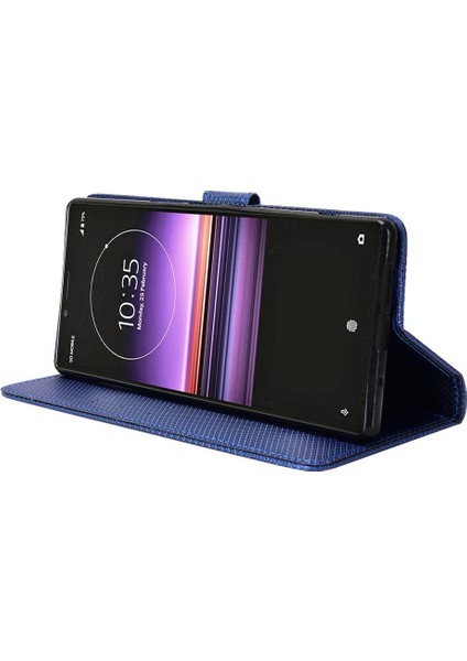 Sony Xperia 1 Kickstand Kapak Kart Tutucu Manyetik Cüzdan Için Kılıf (Yurt Dışından) modelleri