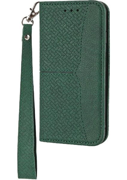 Xiaomi Poco M4 Pro 4g Flip Folio Kitap Pu Deri Kapak El Kartı (Yurt Dışından)