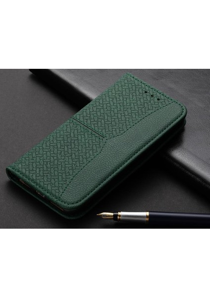 Xiaomi Poco M4 Pro 4g Flip Folio Kitap Pu Deri Kapak El Kartı (Yurt Dışından)