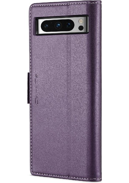 Google Pixel 8 Pro Anti Dolandırıcılık Kickstand Darbeye Dayanıklı Durumda (Yurt Dışından)
