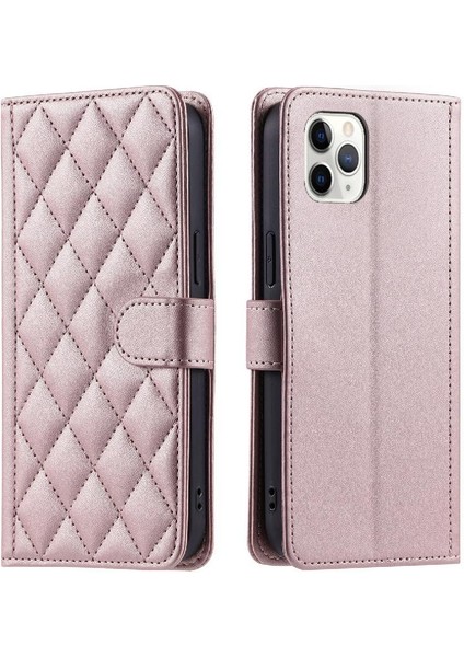 Iphone 11 Için Telefon Kılıfı Pro Max Manyetik Kart Yuvaları Tutucu Kafes Flip (Yurt Dışından)