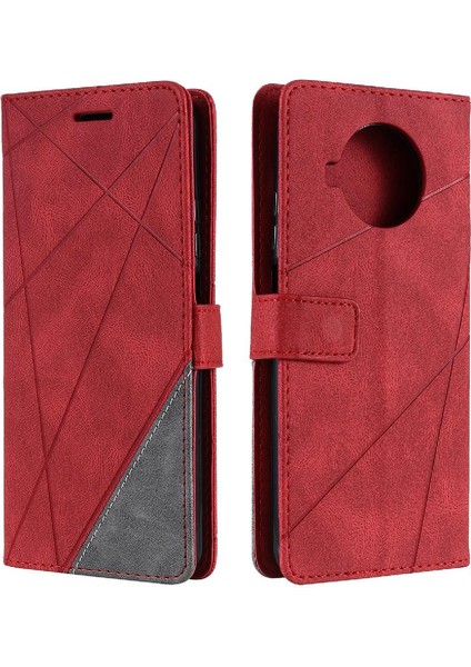 Xiaomi 10T Lite Için Pu Deri Cüzdan Çevir Folio Darbeye Kart (Yurt Dışından) modelleri