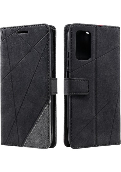 Xiaomi Redmi 9t Manyetik Pu Deri Kart Tutucu Kickstand Cüzdan (Yurt Dışından)