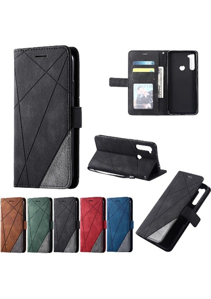 Xiaomi Redmi Not 8 Için Kılıf Manyetik Kart Tutucu Kickstand Darbeye Pu (Yurt Dışından) indirimleri