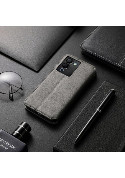 Infinix Not 12 Için Kılıf Deri Kılıf Cüzdan Fonksiyonu Kapak Çevirin Moda (Yurt Dışından)