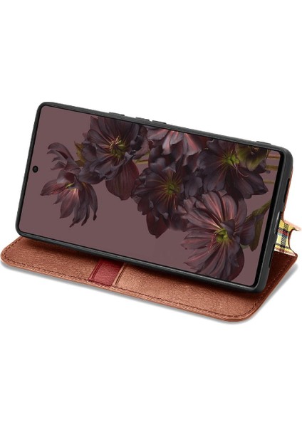 Google Piksel 7 Pro Flip Kapak Kılıf Cüzdan Fonksiyonu Için Kılıf (Yurt Dışından) modelleri