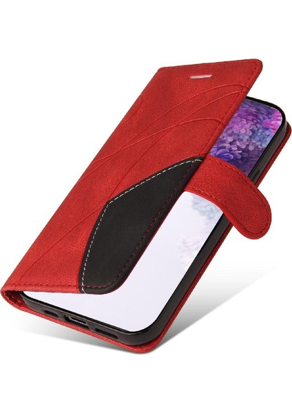 Samsung Galaxy S20 Artı Kart Yuvası Standı ile Iki Renkli Dikiş (Yurt Dışından) indirimleri