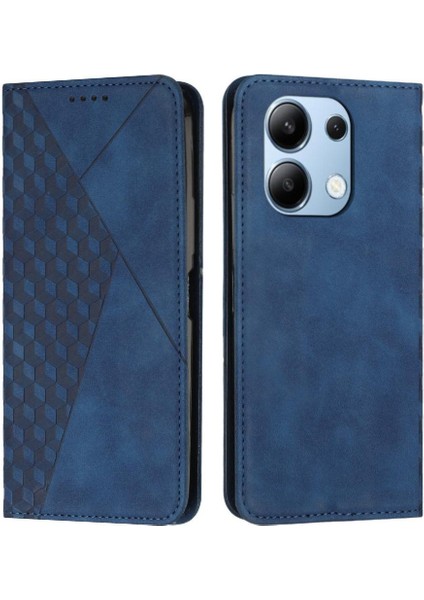 Xiaomi Redmi Için Not 13 4g Tam Koruma Pu Deri Kart Çevirme (Yurt Dışından)
