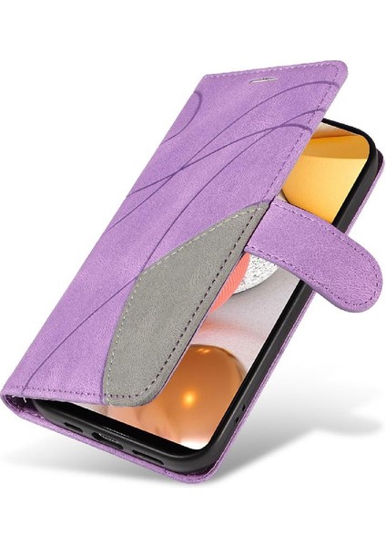 Samsung Galaxy A22 4g Için Kickstand Koruyucu Kart Yuvası Standı ile (Yurt Dışından)