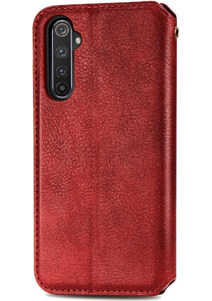 Oppo Realme 6 Pro Deri Kılıf Için Kılıf Moda Tasarımı Zarif Iş (Yurt Dışından) fırsatları
