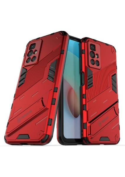 Xiaomi Redmi 10 4g Kickstand Sağlam Askeri Koruyucu Kapak (Yurt Dışından)