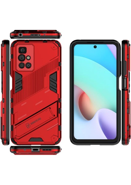 Xiaomi Redmi 10 4g Kickstand Sağlam Askeri Koruyucu Kapak (Yurt Dışından) modelleri