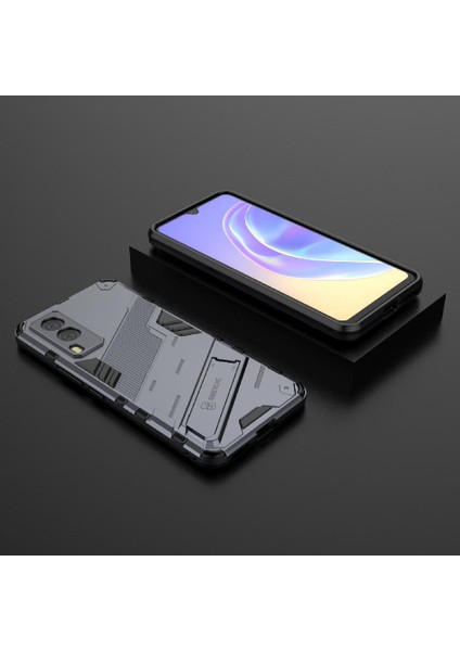 Vivo V21E 5g Kickstand Koruyucu Kapak Sağlam Askeri Için Kılıf (Yurt Dışından) fırsatları