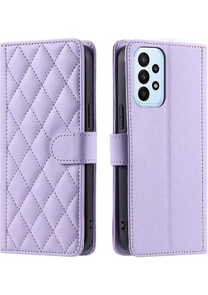 Telefon Kılıfı Için Samsung Galaxy A52S Kart Yuvaları Tutucu Kafes Flip Folio (Yurt Dışından)
