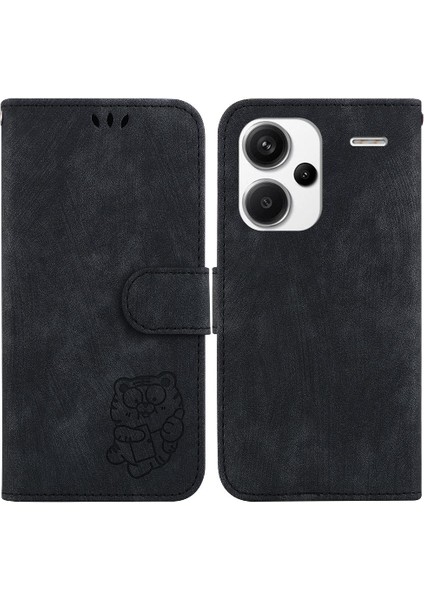 Xiaomi Redmi Için Not 13 Pro Artı Cüzdan Kılıf Flip Folio Kabartmalı (Yurt Dışından)