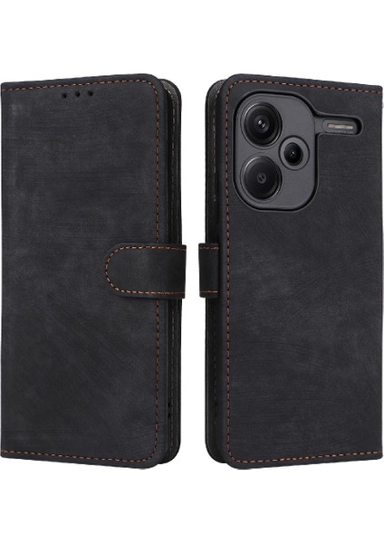 Xiaomi Redmi Not Için Kılıf 13 Pro Artı Pu Deri Flip Folio Cüzdan Kart (Yurt Dışından)