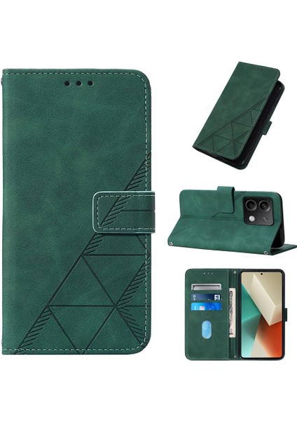 Xiaomi Redmi Not 13 Için Kılıf 5g Flip Folio Kitap Koruyucu Cüzdan Kapak (Yurt Dışından)