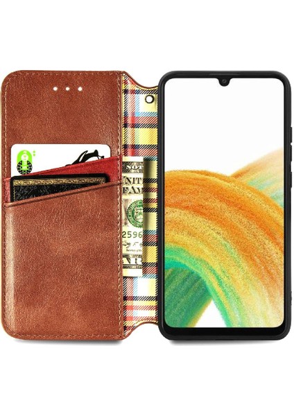 Samsung Galaxy A13 4g Cüzdan Fonksiyonu Için Kılıf Moda Tasarımı Zarif (Yurt Dışından) modelleri