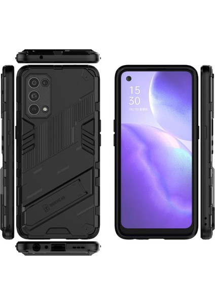 Oppo Oppo 5 5g Koruyucu Kapak Için Kılıf Kickstand Sağlam Askeri (Yurt Dışından) fiyatları