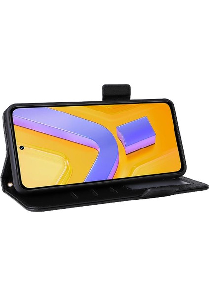 Vivo Y200E 5g Yan Toka Manyetik Cüzdan Kart Yuvaları Tutucu Pu (Yurt Dışından)