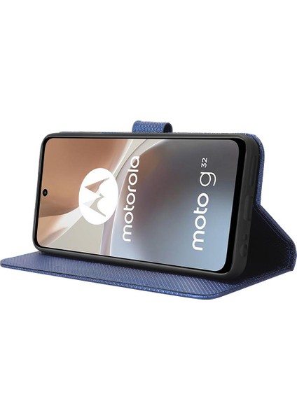 Motorola Moto G32 Kickstand Kart Tutucu Kapak Manyetik Cüzdan Için Kılıf (Yurt Dışından) fırsatları