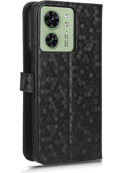 Motorola Kenar 40 Manyetik Toka Geometrik Desen Deri Cüzdan Için Kılıf (Yurt Dışından) fırsatları