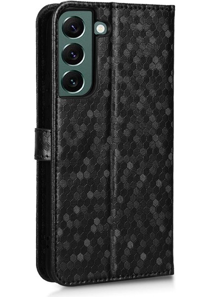 Samsung Galaxy S22 Artı 5g Için Geometrik Desen Deri Cüzdan Kapak (Yurt Dışından)
